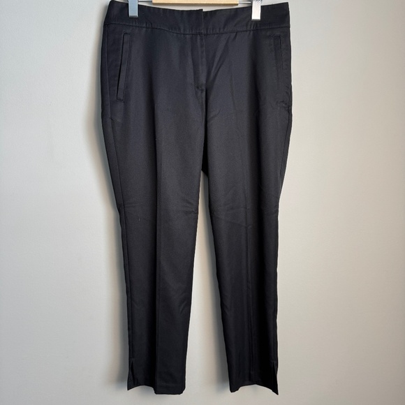 IZOD Golf Women's 6 Lightweight Performance Golf Pants Black Outdoor Active - Picture 1 of 14